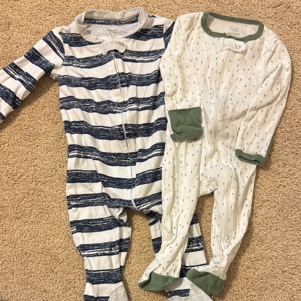 Striped and Patterned Kids One Pieces